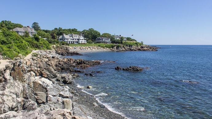 July in New England